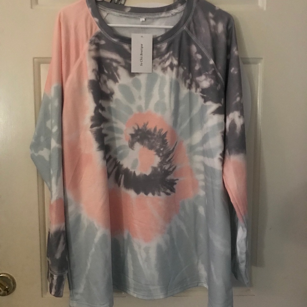 New tie dye ls shirt